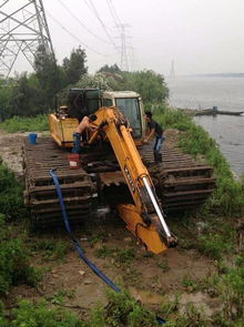 图 四川省清淤机械租赁水上挖机出租 成都租赁